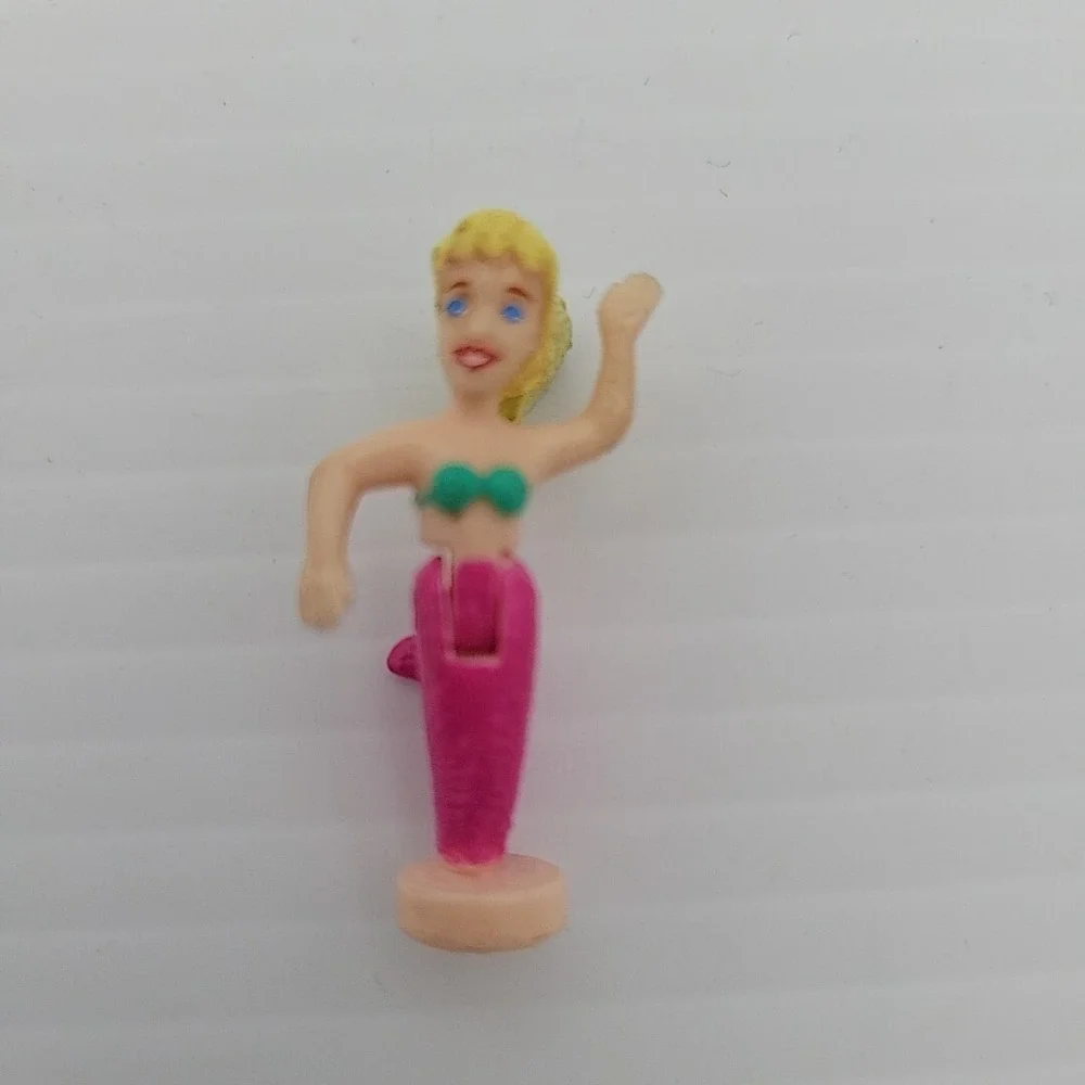 1999 Polly Pocket Dolls Vintage Figure‎ Sea Splash Dolphin Ride